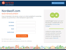 Tablet Screenshot of nordwolf.com